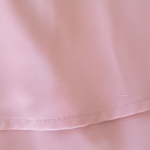 Lucy In The Sky Pink Sleeveless Open Back Romper - Size Large - Picture 16 of 16